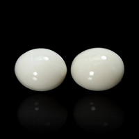 7.54 Ct.Tw. Oval Coral Pair