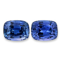 3.04&nbsp;Ct.Tw.Total Carat Weight Blue Sapphire Pair from Madagascar Video