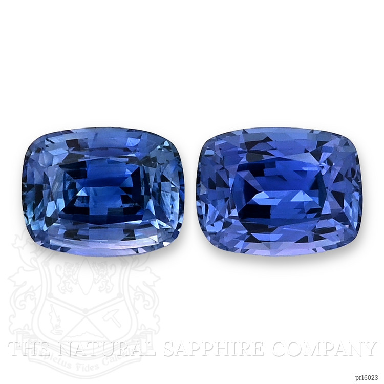 3.04 Ct.Tw. Blue Sapphire Pair from Madagascar