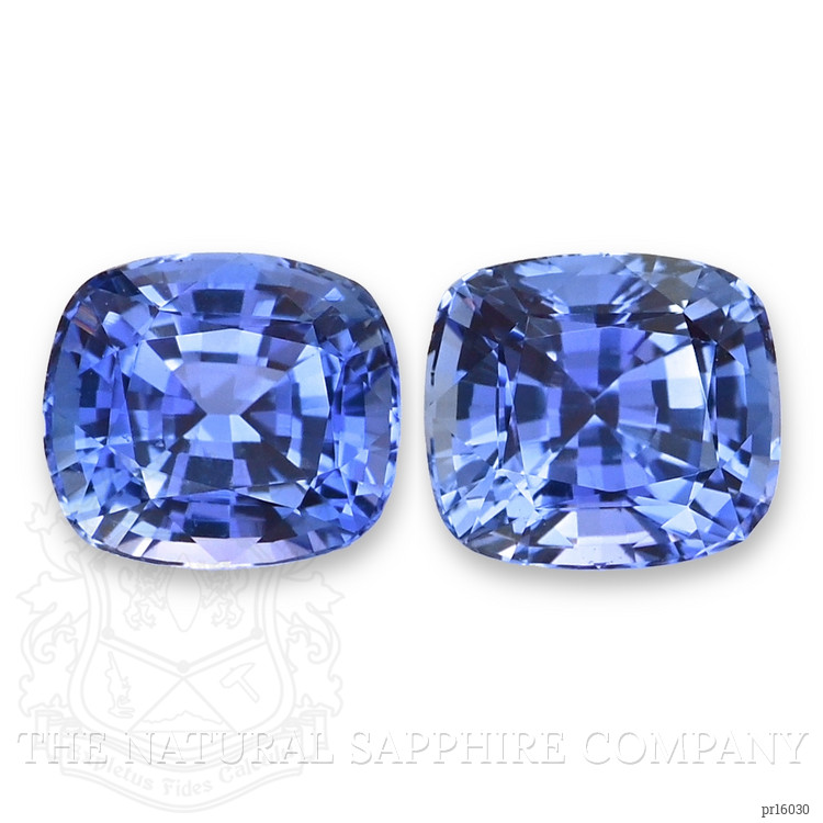 2.53 Ct.Tw. Blue Sapphire Pair from Ceylon (Sri Lanka)
