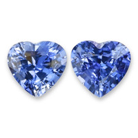 2.54&nbsp;Ct.Tw.Total Carat Weight Blue Sapphire Pair from Ceylon (Sri Lanka) Video