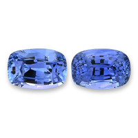 2.29&nbsp;Ct.Tw.Total Carat Weight Blue Sapphire Pair from Ceylon (Sri Lanka) Video