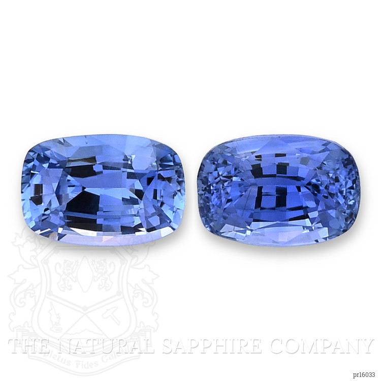 2.29 Ct.Tw. Blue Sapphire Pair from Ceylon (Sri Lanka)