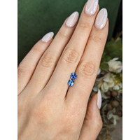 2.10&nbsp;Ct.Tw.Total Carat Weight Blue Sapphire Pair from Ceylon (Sri Lanka) Life Style