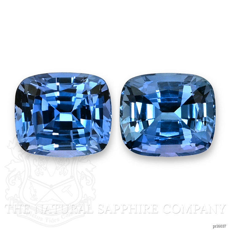 2.05 Ct.Tw. Blue Sapphire Pair from Ceylon (Sri Lanka)