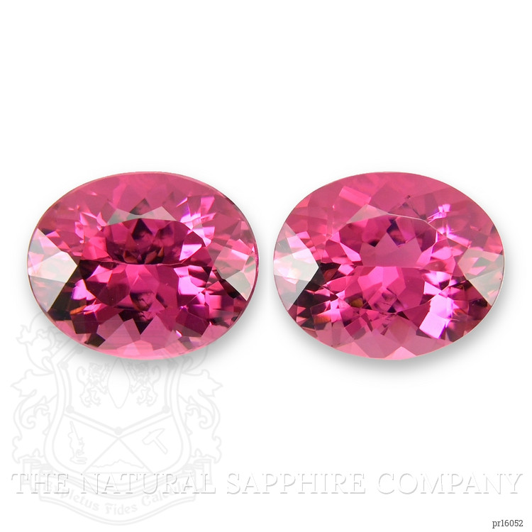 7.12 Ct.Tw. Pink Tourmaline Pair from Brazil
