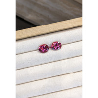 7.12&nbsp;Ct.Tw.Total Carat Weight Pink Tourmaline Pair from Brazil Life Style
