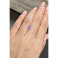 0.80&nbsp;Ct.Tw.Total Carat Weight Purple Sapphire Pair from Ceylon (Sri Lanka) Life Style
