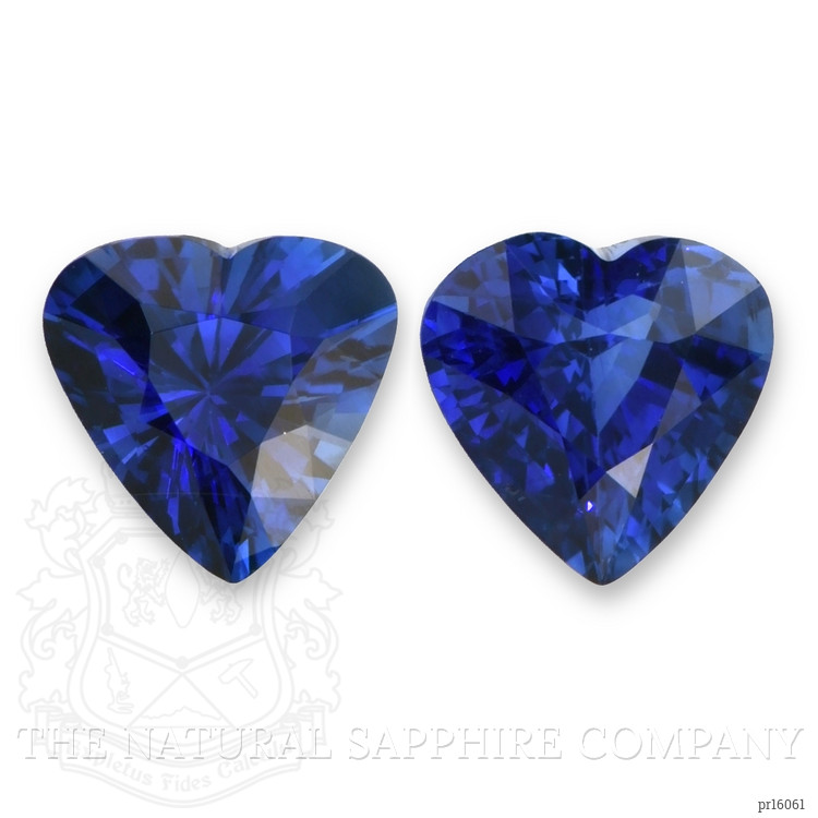 2.72 Ct.Tw. Blue Sapphire Pair from Ceylon (Sri Lanka)