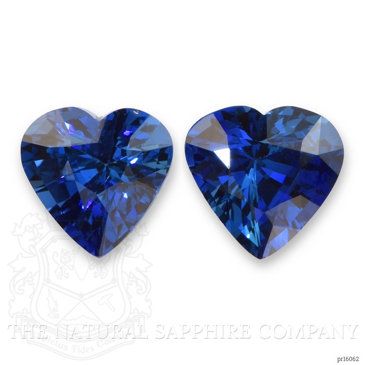4.06 Ct.Tw. Blue Sapphire Pair from Ceylon (Sri Lanka)