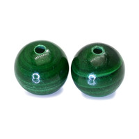9.63 Ct.Tw. Round Malachite Pair
