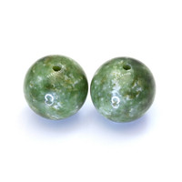 15.00&nbsp;Ct.Tw.Total Carat Weight Green Jade Pair from Burma (Myanmar) Video