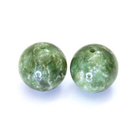 14.93&nbsp;Ct.Tw.Total Carat Weight Green Jade Pair from Burma (Myanmar) Video