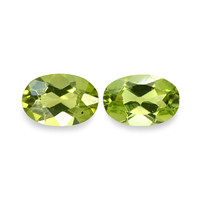 0.90 Ct.Tw. Oval Peridot Pair