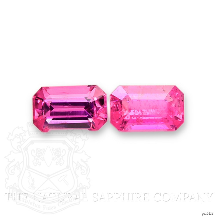 1.04 Ct.Tw. Pink Spinel Pair from Tanzania