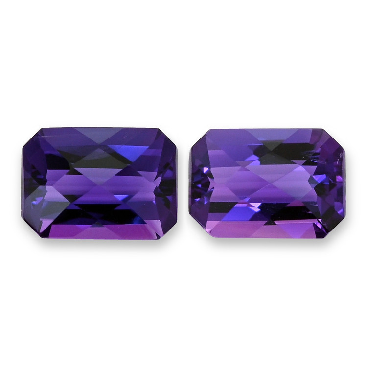 1.95 Ct.Tw. Purple Amethyst Pair from Brazil