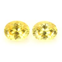 0.86 Ct.Tw.Total Carat Weight Sapphire Pair from Ceylon (Sri Lanka) Video