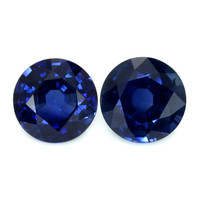 3.67 Ct.Tw.Total Carat Weight Sapphire Pair from Ceylon (Sri Lanka) Video