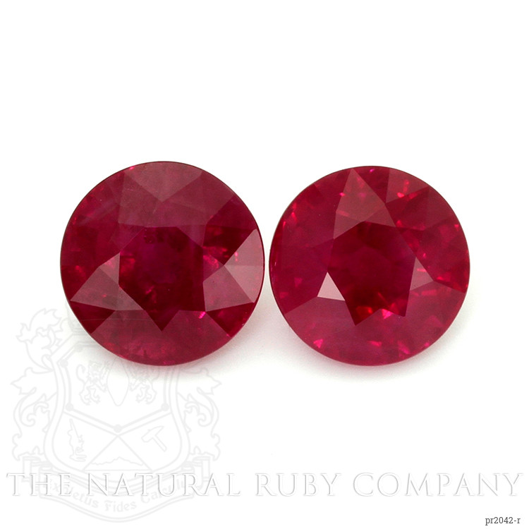4.90 Ct.Tw. Ruby Pair from Burma (Myanmar)