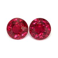 2.64 Ct.Tw.Total Carat Weight Ruby Pair from Mozambique Video