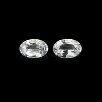 1.01 Ct.Tw.Total Carat Weight Sapphire Pair from Ceylon (Sri Lanka) Video