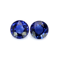 2.18 Ct.Tw.Total Carat Weight Sapphire Pair from Ceylon (Sri Lanka) Video