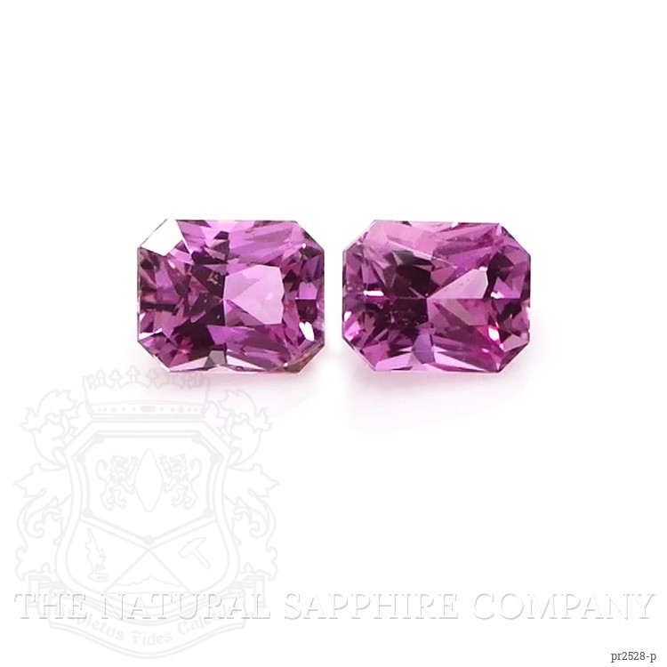 1.08 Ct.Tw. Pink Sapphire Pair from Ceylon (Sri Lanka)