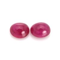 3.16 Ct.Tw.Total Carat Weight Ruby Pair from Mozambique Video