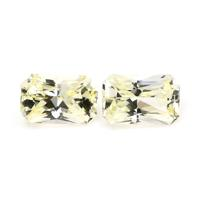 1.49&nbsp;Ct.Tw.Total Carat Weight Yellow Sapphire Pair from Ceylon (Sri Lanka) Video