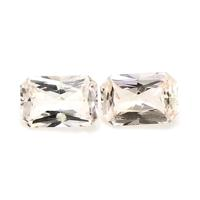 1.16&nbsp;Ct.Tw.Total Carat Weight Peach Sapphire Pair from Ceylon (Sri Lanka) Video