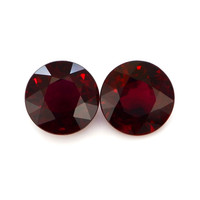 3.90 Ct.Tw.Total Carat Weight Ruby Pair from Madagascar Video