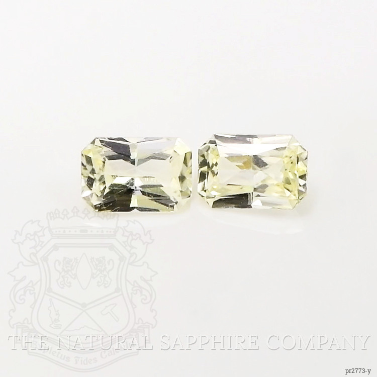1.24 Ct.Tw. Yellow Sapphire Pair from Ceylon (Sri Lanka)