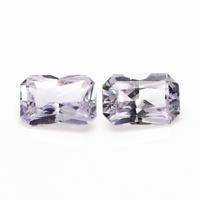 1.35 Ct.Tw.Total Carat Weight Purple Sapphire Pair from Ceylon (Sri Lanka) Video