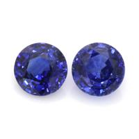 3.33&nbsp;Ct.Tw.Total Carat Weight Blue Sapphire Pair from Ceylon (Sri Lanka) Video