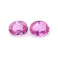 5.03 Ct.Tw.Total Carat Weight Sapphire Pair from Ceylon (Sri Lanka) Video