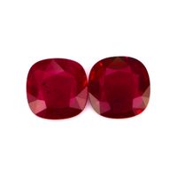 1.59 Ct.Tw.Total Carat Weight Ruby Pair from Mozambique Video