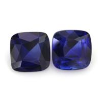 1.90 Ct.Tw.Total Carat Weight Blue Sapphire Pair from Madagascar Video