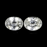 2.48 Ct.Tw.Total Carat Weight Sapphire Pair from Ceylon (Sri Lanka) Video