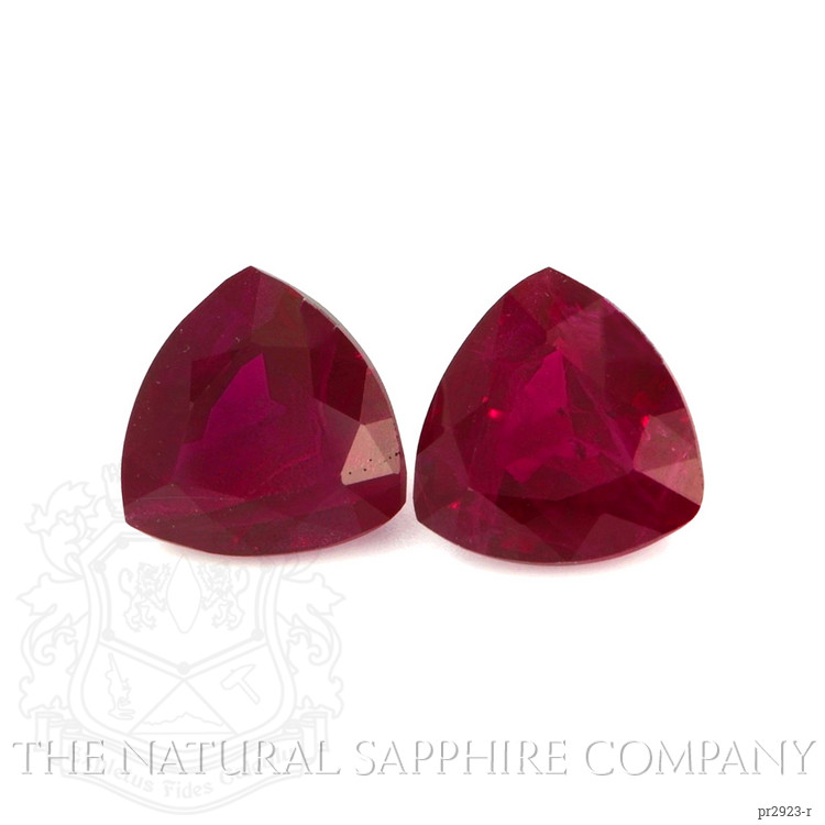 2.51 Ct.Tw. Ruby Pair from Burma (Myanmar)