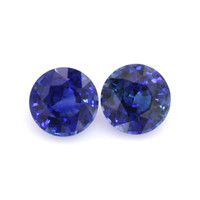 3.20 Ct.Tw.Total Carat Weight Sapphire Pair from Ceylon (Sri Lanka) Video