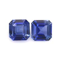2.00 Ct.Tw.Total Carat Weight Sapphire Pair from Ceylon (Sri Lanka) Video