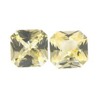 1.19 Ct.Tw.Total Carat Weight Yellow Sapphire Pair from Ceylon (Sri Lanka) Video