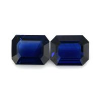 2.66 Ct.Tw.Total Carat Weight Sapphire Pair from Ceylon (Sri Lanka) Video