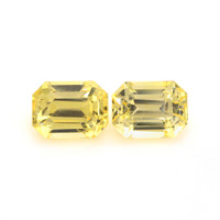 6.07 Ct.Tw.Total Carat Weight Sapphire Pair from Ceylon (Sri Lanka) Video