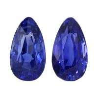 5.71&nbsp;Ct.Tw.Total Carat Weight Blue Sapphire Pair from Ceylon (Sri Lanka) Video