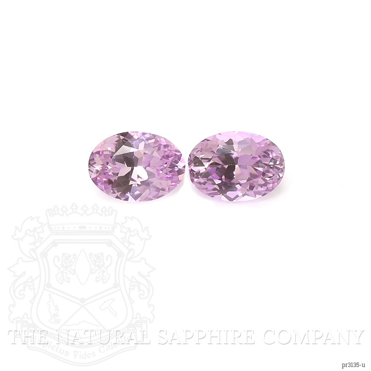 1.88 Ct.Tw. Pinkish Purple Sapphire Pair from Ceylon (Sri Lanka)