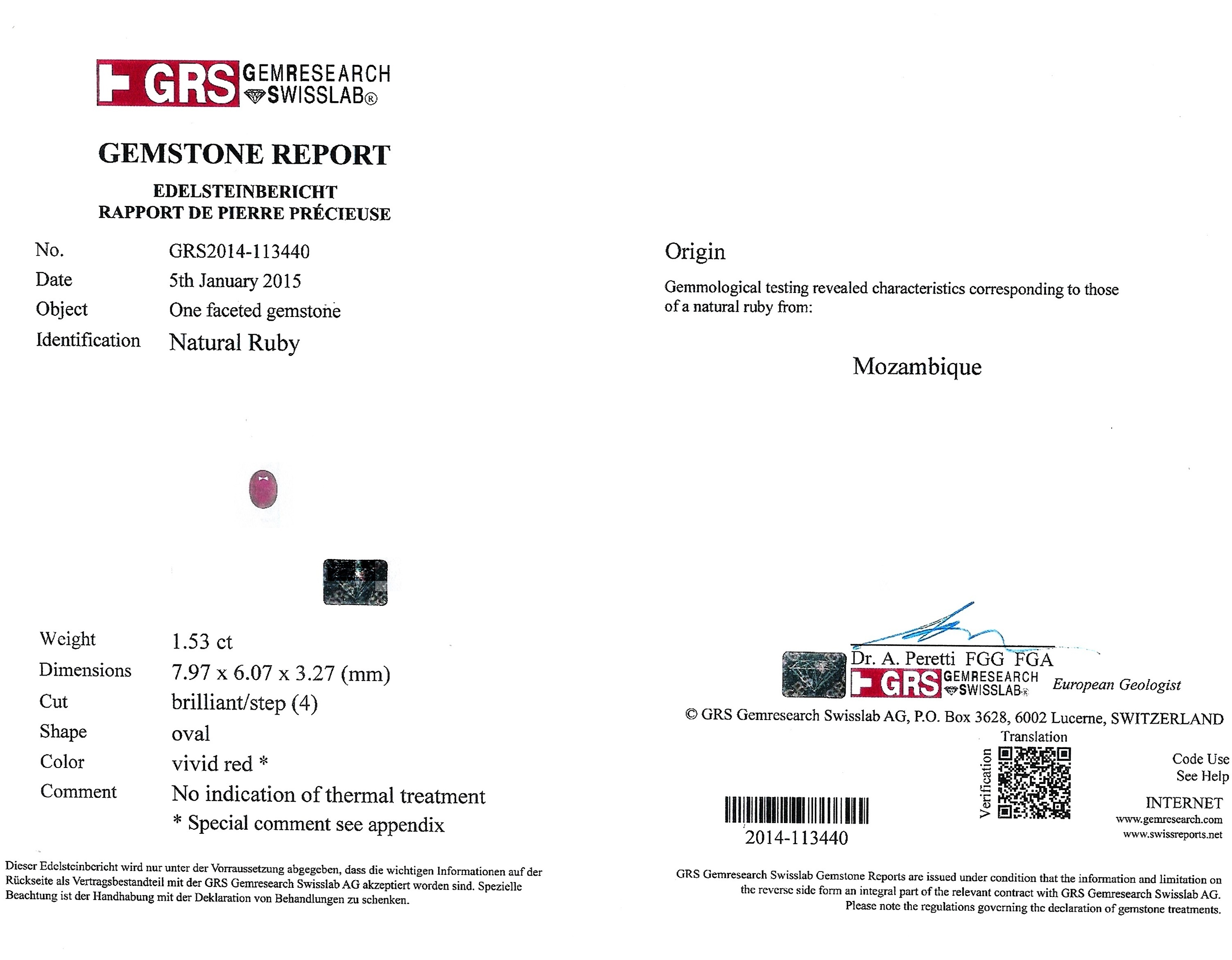 3.21 Ct.Tw. Ruby Pair from Mozambique