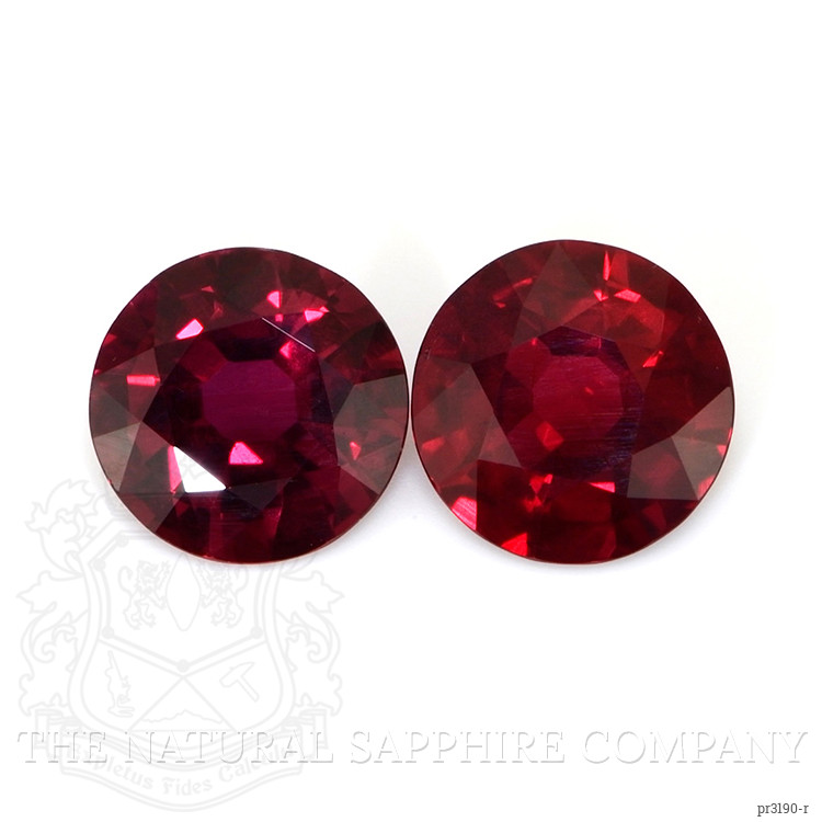 2.23 Ct.Tw. Ruby Pair from Mozambique