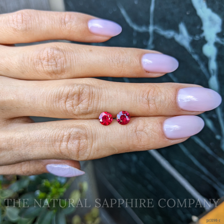 1.78 Ct.Tw. Ruby Pair from Mozambique