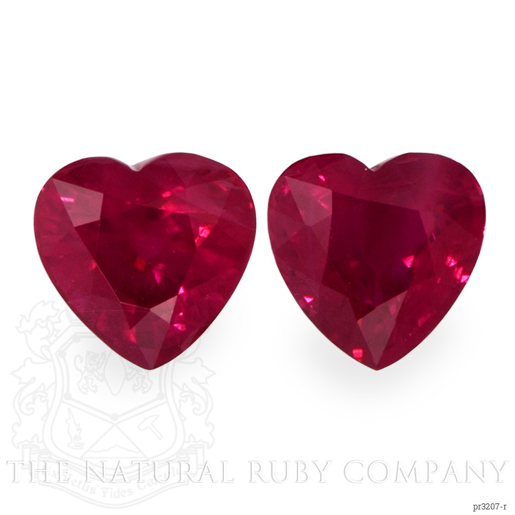 3.10 Ct.Tw. Ruby Pair from Mozambique